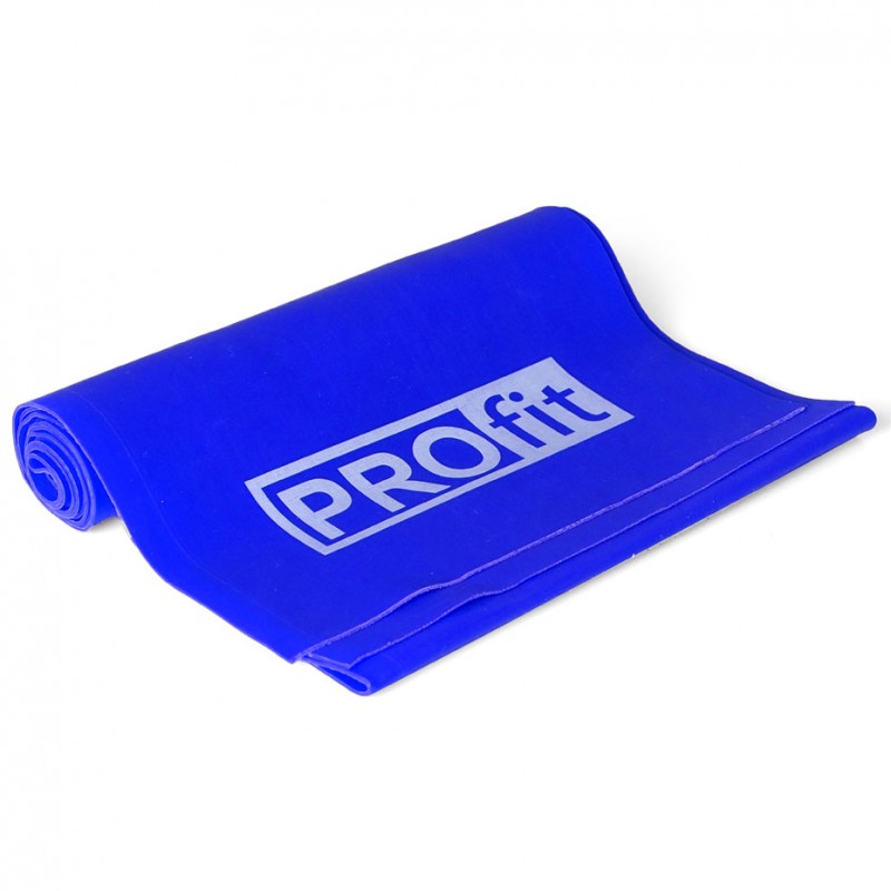 Guma Fitness Profit Long Medium 200x15x0,45cm niebieska - DK