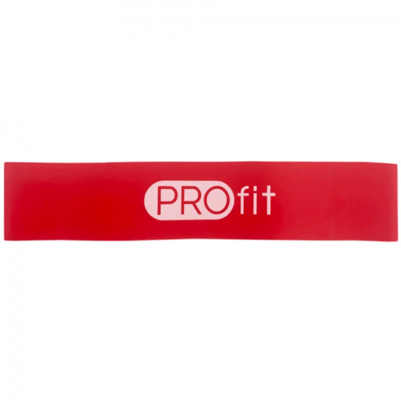 Guma oporowa Profit Mini Band 50cm x 5cm x 0,6mm czerwona -