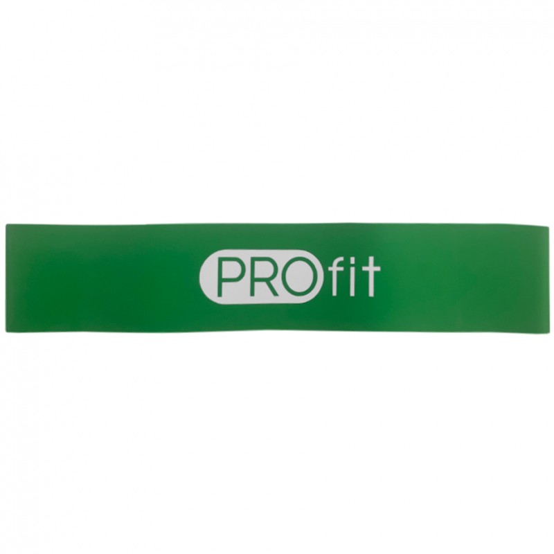 Guma oporowa Profit Mini Band 50cm x 5cm x 1,3mm zielona - G1860