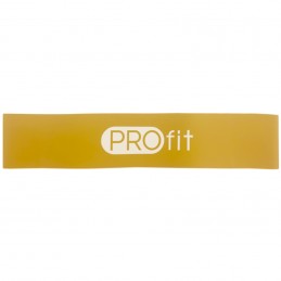 Guma oporowa Profit Mini Band 50cm x 5cm x 0,5mm żółta - G1858