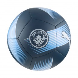 Piłka nożna Puma Manchester City Essentials granatowo-niebieska