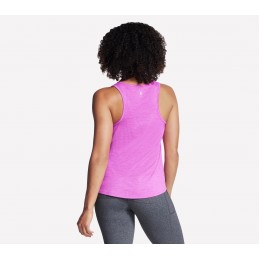 Koszulka damska Skechers Go Dri Swift Performance Tank różowa -