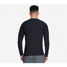 Koszulka męska Skechers GO DRI All Day Long Sleeve Tee czarny -