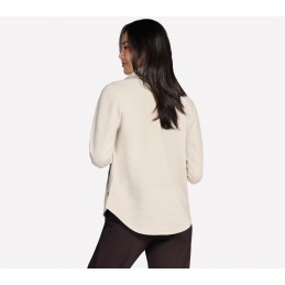 Bluza damska Skechers The Hoodless Hoodie GO WALK Shine Jacket