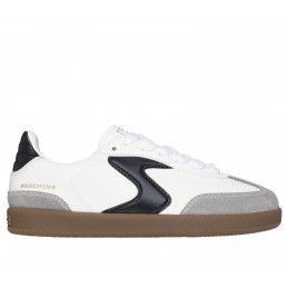Buty młodzieżowe Skechers Hotshot - Junior Varsity biało/czarne