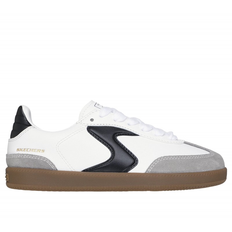 Buty młodzieżowe Skechers Hotshot - Junior Varsity biało/czarne Buty młodzieżowe Skechers Hotshot - Junior Varsity biało/czarne