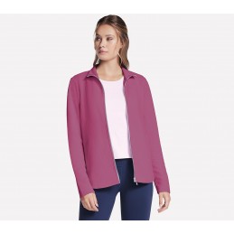 Bluza damska Skechers The Hoodless Hoodie GO WALK Shine Jacket
