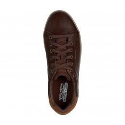 Buty męskie Skechers Cavell - Hensley czekoladowe - 210946 CHOC