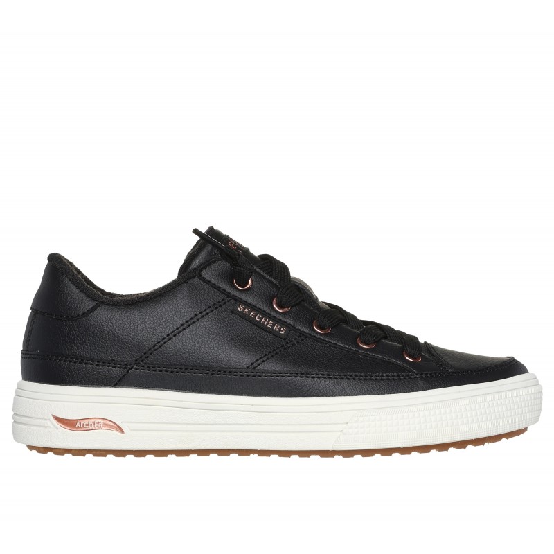 Buty damskie Skechers Arch Fit Arcade - On My Way czarne - Buty damskie Skechers Arch Fit Arcade - On My Way czarne -