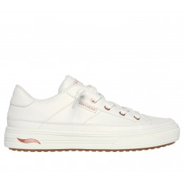 Buty damskie Skechers Arch Fit Arcade - On My Way białe -