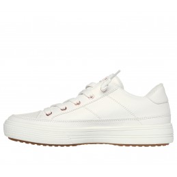 Buty damskie Skechers Arch Fit Arcade - On My Way białe -