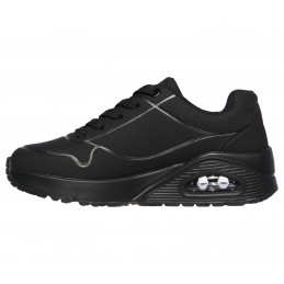 Buty damskie Skechers Uno - Stand On Air czarne - 403674L BBK