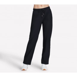 Spodnie damskie Skechers GO LUXE Rib Pant czarne - PT103 BLK