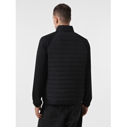 Kurtka męska Skechers Hoodless Hoodie Hybrid Jacket czarna -