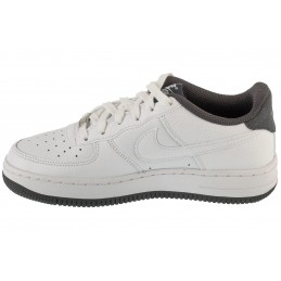 Buty młodzieżowe Nike Air Force 1 '07 Lv8 biało/szare - HJ4560