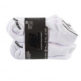 Skarpety Skechers 6pk Unisex 1/2 Terry Crew Socks białe -