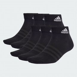 Skarpety adidas Cushioned Sportswear Ankle Socks 6 Pairs czarne