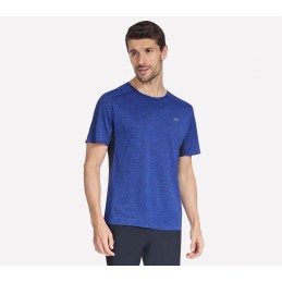 Koszulka męska Skechers GO DRI Circuit Tee niebieska - TS250 BLU