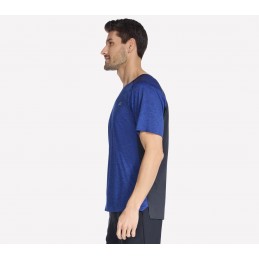 Koszulka męska Skechers GO DRI Circuit Tee niebieska - TS250 BLU
