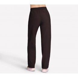 Spodnie damskie Skechers GO LUXE Rib Pant brązowe - PT103 CHBK
