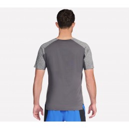 Koszulka męska Skechers GO DRI Circuit Tee szara - TS250 LGY