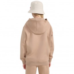 Bluza młodzieżowa 4F beżowa - 4FJWSS25TSWSF1854 83S