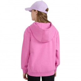Bluza młodzieżowa 4F różowa - 4FJWAW25TSWSF1952 54S