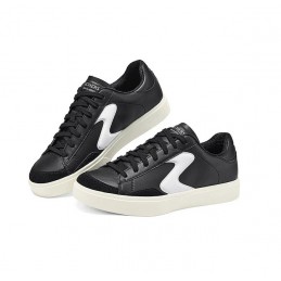 Buty męskie Skechers Eden LX - Thoren czarno/białe - 254030 BKW