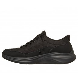 Buty damskie Skechers Slip-ins: Contour Foam - Cozy Fit czarne