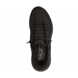 Buty damskie Skechers Slip-ins: Contour Foam - Cozy Fit czarne