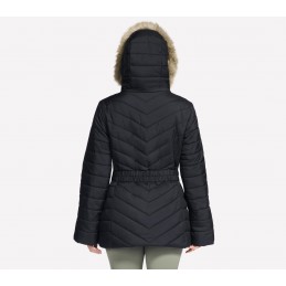 Kurtka damska zimowa Skechers On-the-GO GO SHIELD Belted Parka