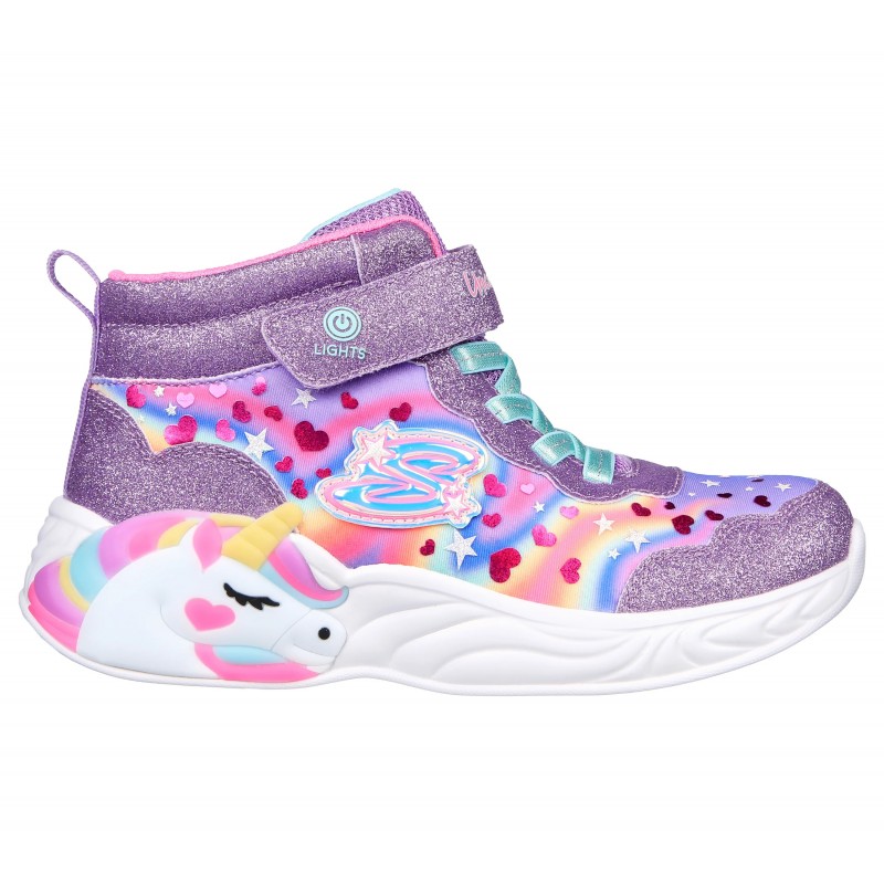 Buty młodzieżowe Skechers S Lights: Unicorn Dreams - Magical