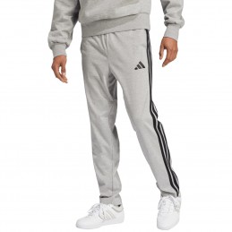 Spodnie męskie adidas Essentials 3-Stripes Single Jersey szare