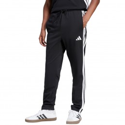 Spodnie męskie adidas Essentials 3-Stripes Single Jersey czarne