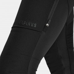 Spodnie trekkinngowe damskie Alpinus Tactical Socompa czarne -