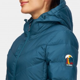 Kurtka damska puchowa Alpinus Pro Cortina Morski - YT18748