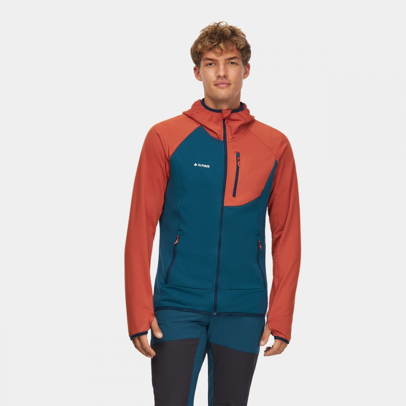 Bluza męska Alpinus Tactical Naryn granatowo/pomarańczowa - Bluza męska Alpinus Tactical Naryn granatowo/pomarańczowa -