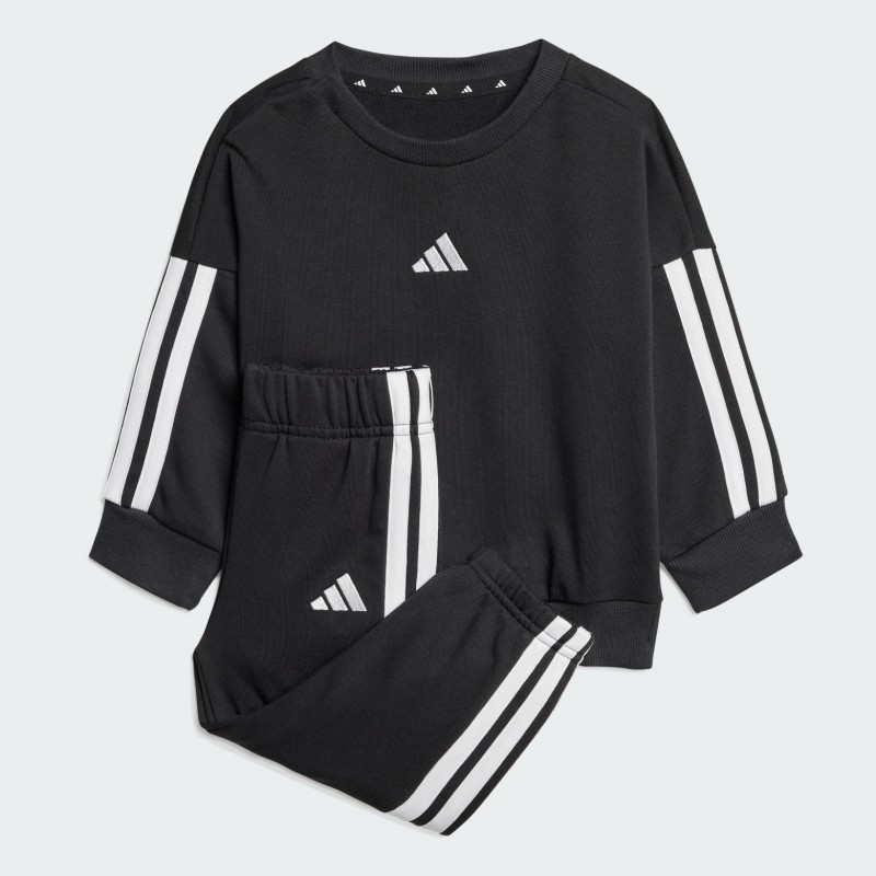 Dres dziecięcy Adidas Essentials czarny - JD6481 Dres dziecięcy Adidas Essentials czarny - JD6481
