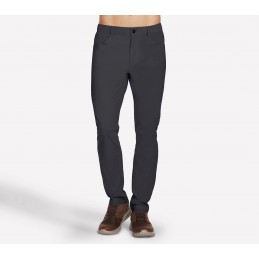 Spodnie męskie Skechers GO WALK Premium 5 Pocket Pant grafitowe