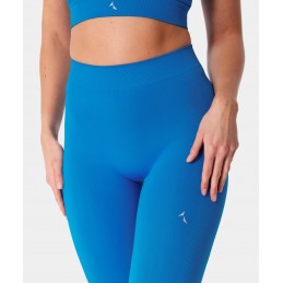 Legginsy damskie Carpatree bezszwowe push-up Eris niebieskie -