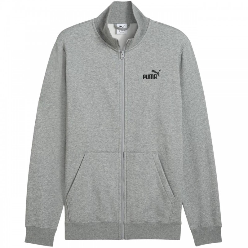 Bluza męska Puma ESS No.1 Logo Track Jacket FL szara - 682582 03