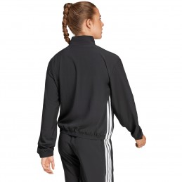Kurtka damska adidas Train Essentials 3-Stripes czarno-biała -