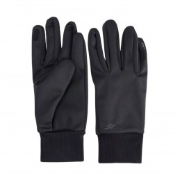 Rękawiczki 4F czarne - 4FWMM00AFGLU183 20S