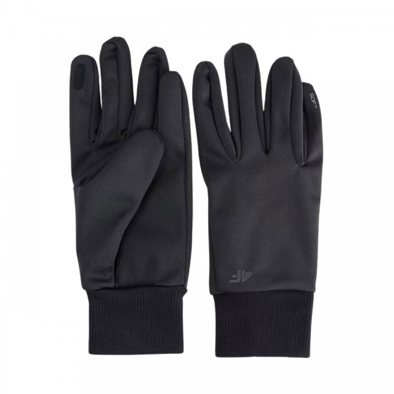 Rękawiczki 4F czarne - 4FWMM00AFGLU183 20S