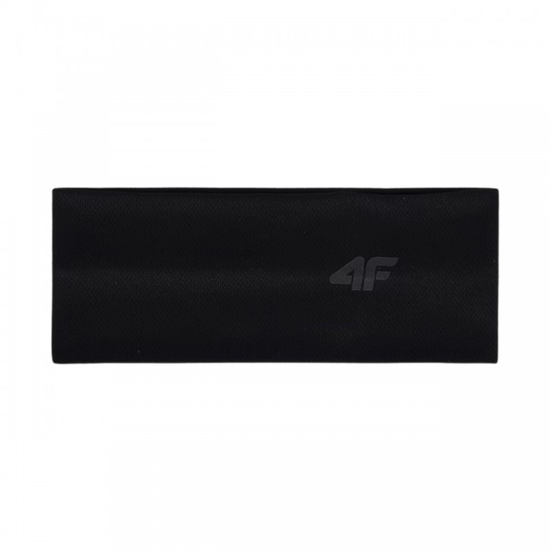 Opaska na głowę 4F czarna - 4FWMM00ABANU117 20S