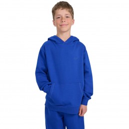 Bluza młodzieżowa 4F kobalt - 4FJWAW25TSWSM1945 36S