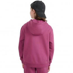 Bluza młodzieżowa 4F ciemny fiolet - 4FJWAW25TSWSF1953 50S