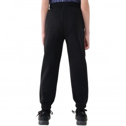 Spodnie młodzieżowe 4F czarne - 4FJWMM00TTROM1510 20S