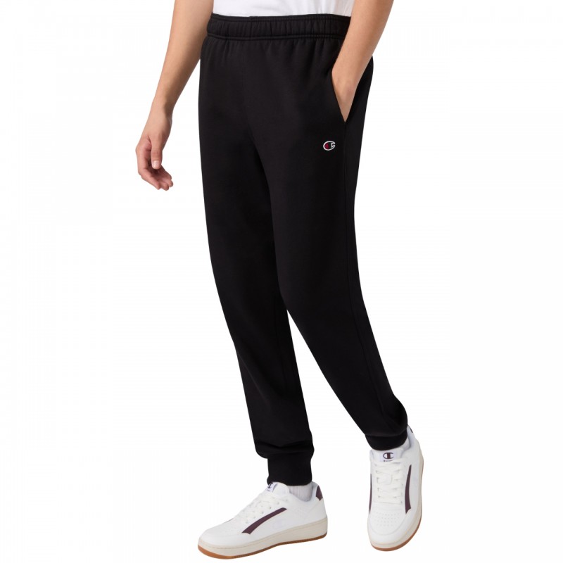 Spodnie męskie Champion Rib Cuff Pants czarne - 220299 KK001