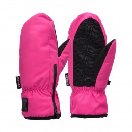 Rękawiczki dla dzieci zimowe Meteor Orel różowo-czarne -